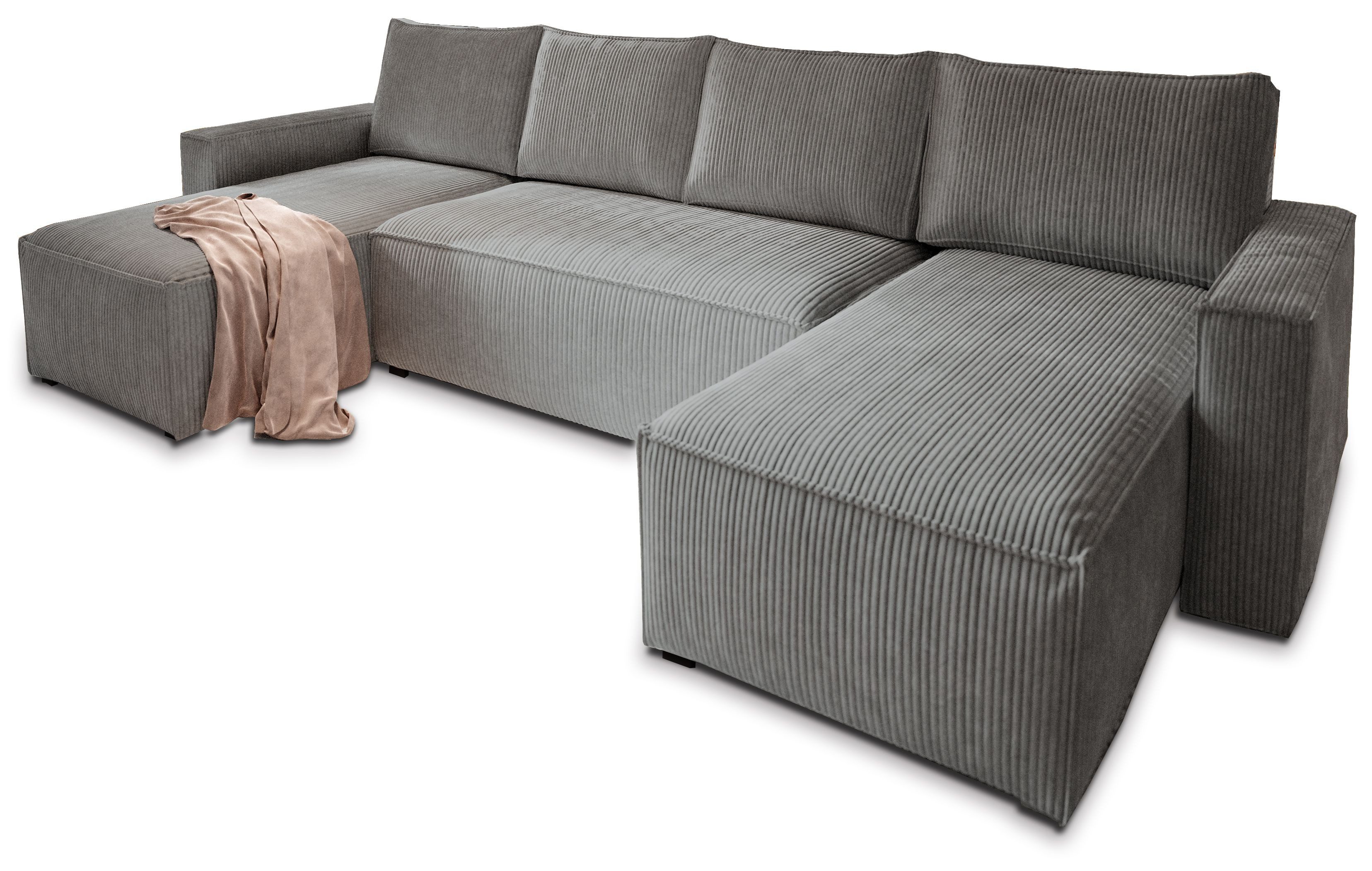 Masseno Ecksofa ASPRA mit Schlaffunktion U-Form, günstig online kaufen