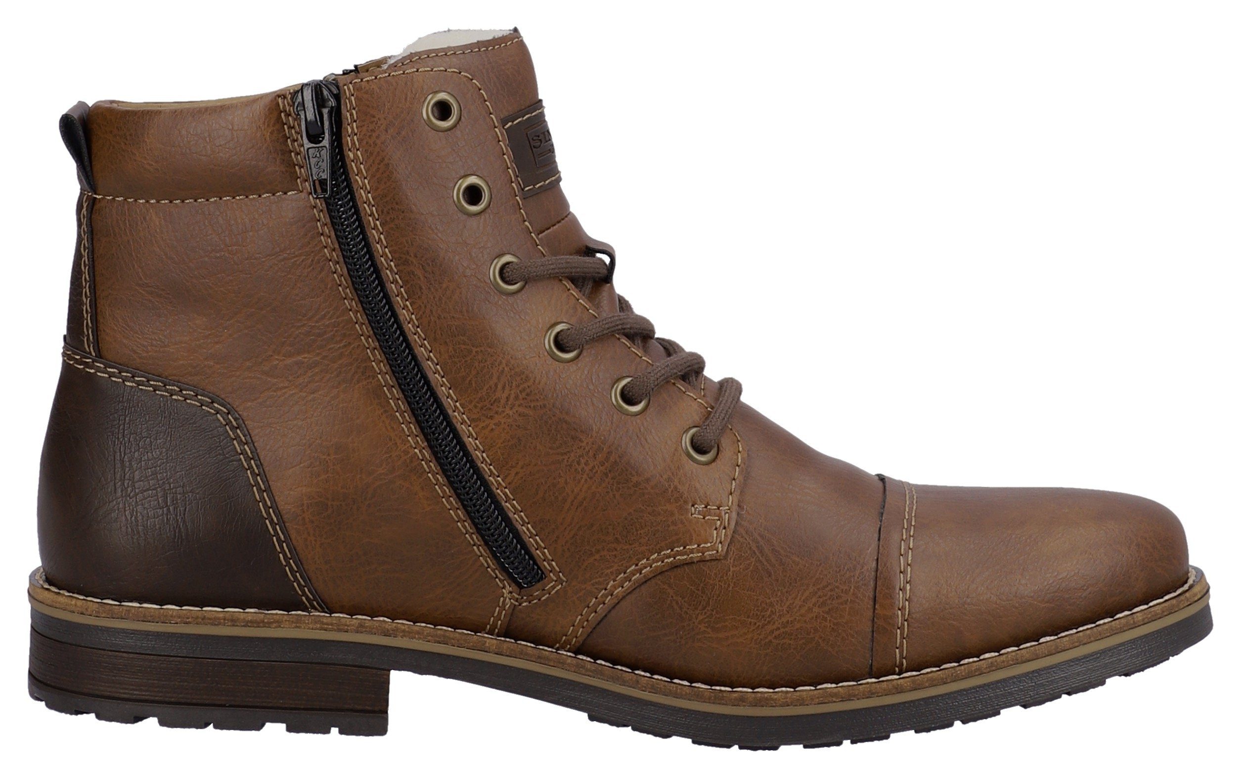 Rieker Winterstiefelette, Schnürboots, Winterboots in schmaler Form