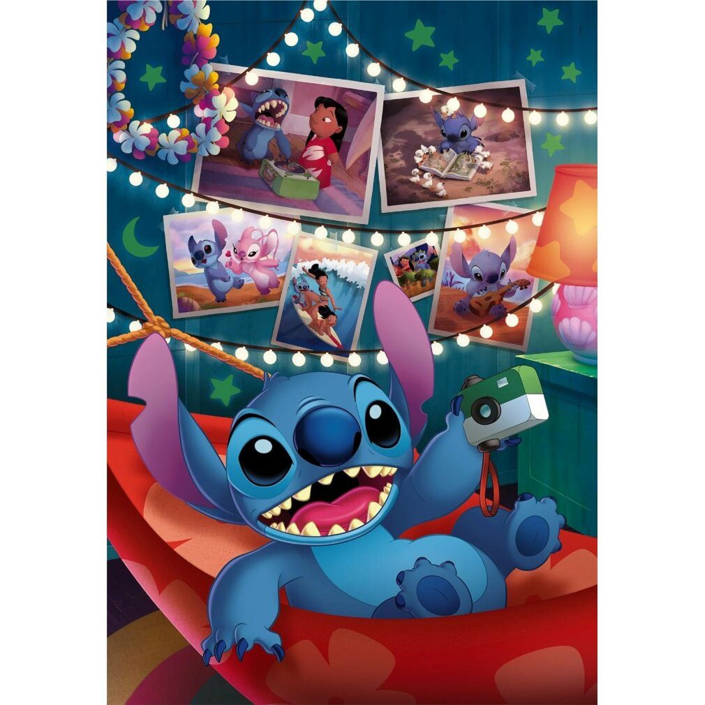 Clementoni® Puzzle Disney Stitch-Puzzle 1000Stück, Puzzleteile