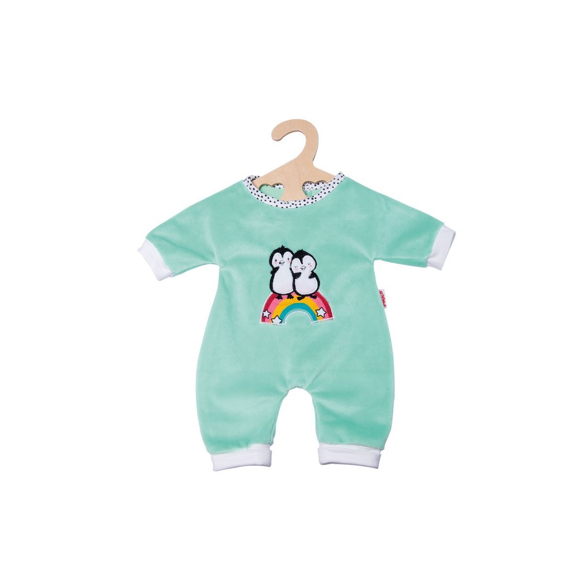 Heless Puppenkleidung Strampler Pinguin mint Größe 28-35cm günstig online kaufen