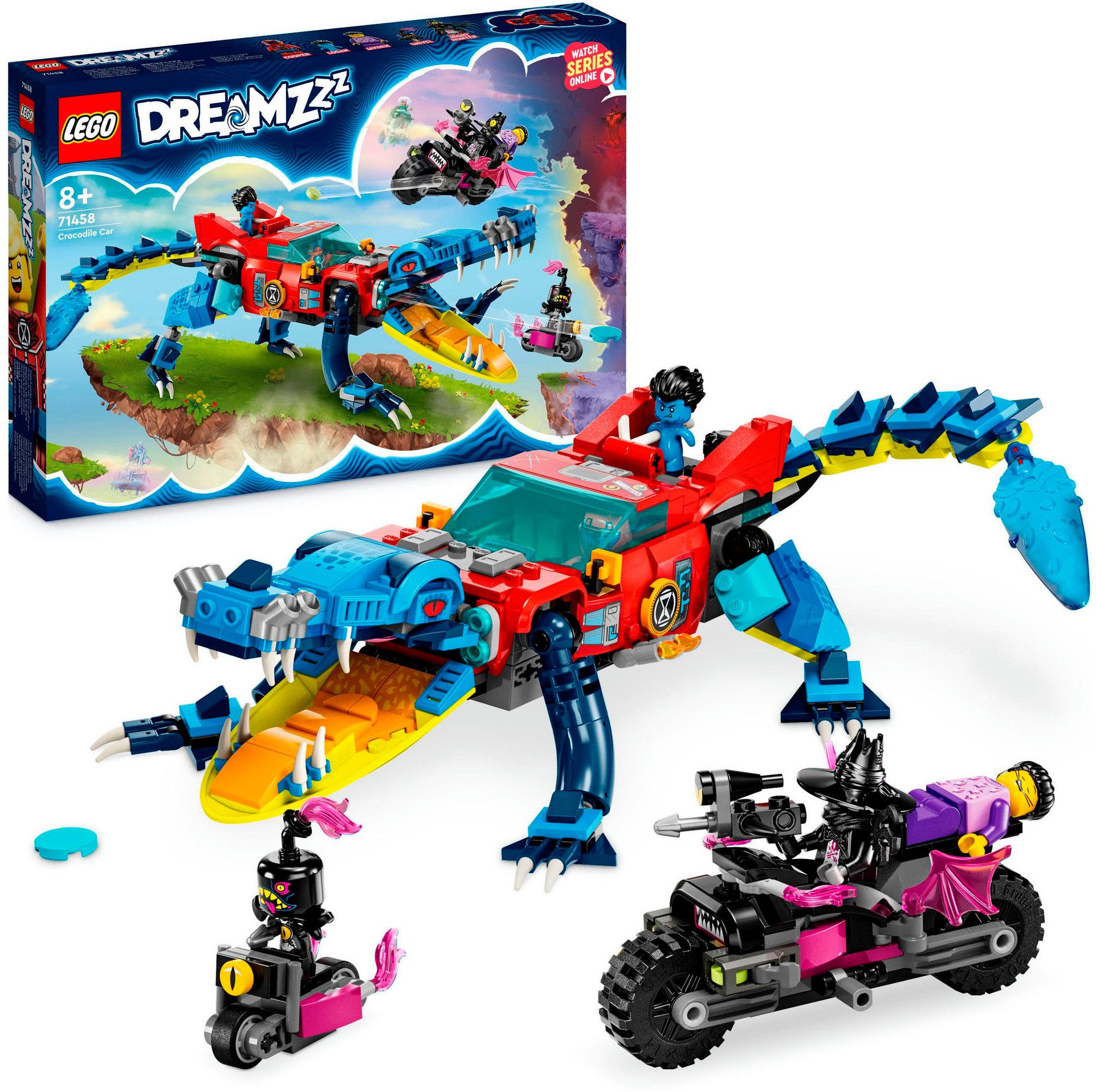 Krokodilauto (71458), LEGO® DREAMZzz™ Konstruktionsspielsteine