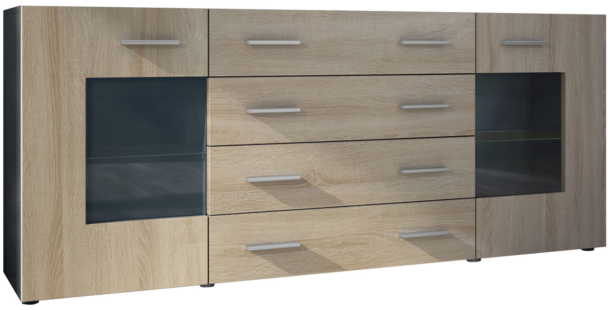 Vladon Sideboard Grömitz V2 (Kommode mit günstig online kaufen