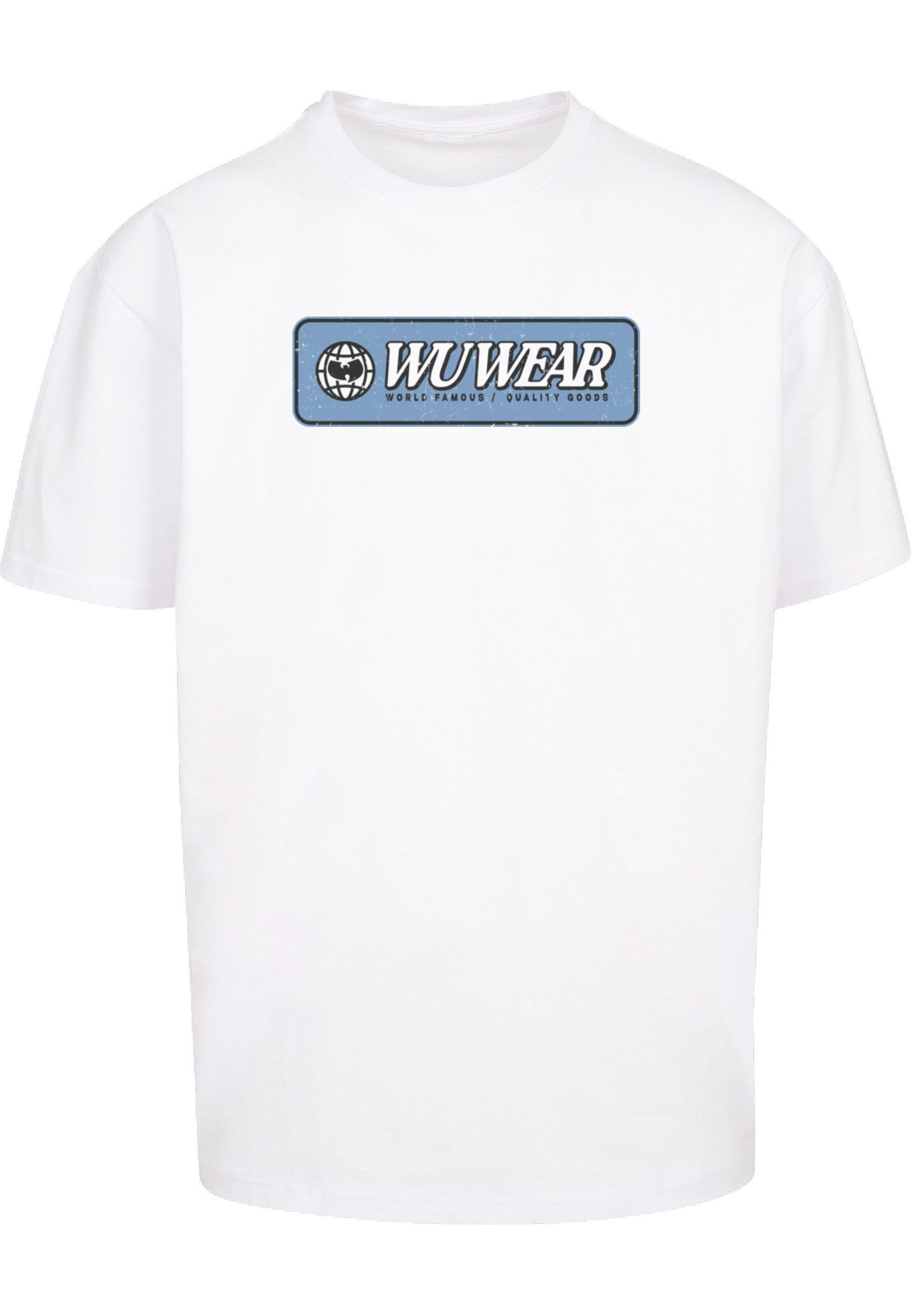 MisterTee T-Shirt MisterTee Herren WU Wear Earth Logo Oversize Tee (1-tlg) günstig online kaufen