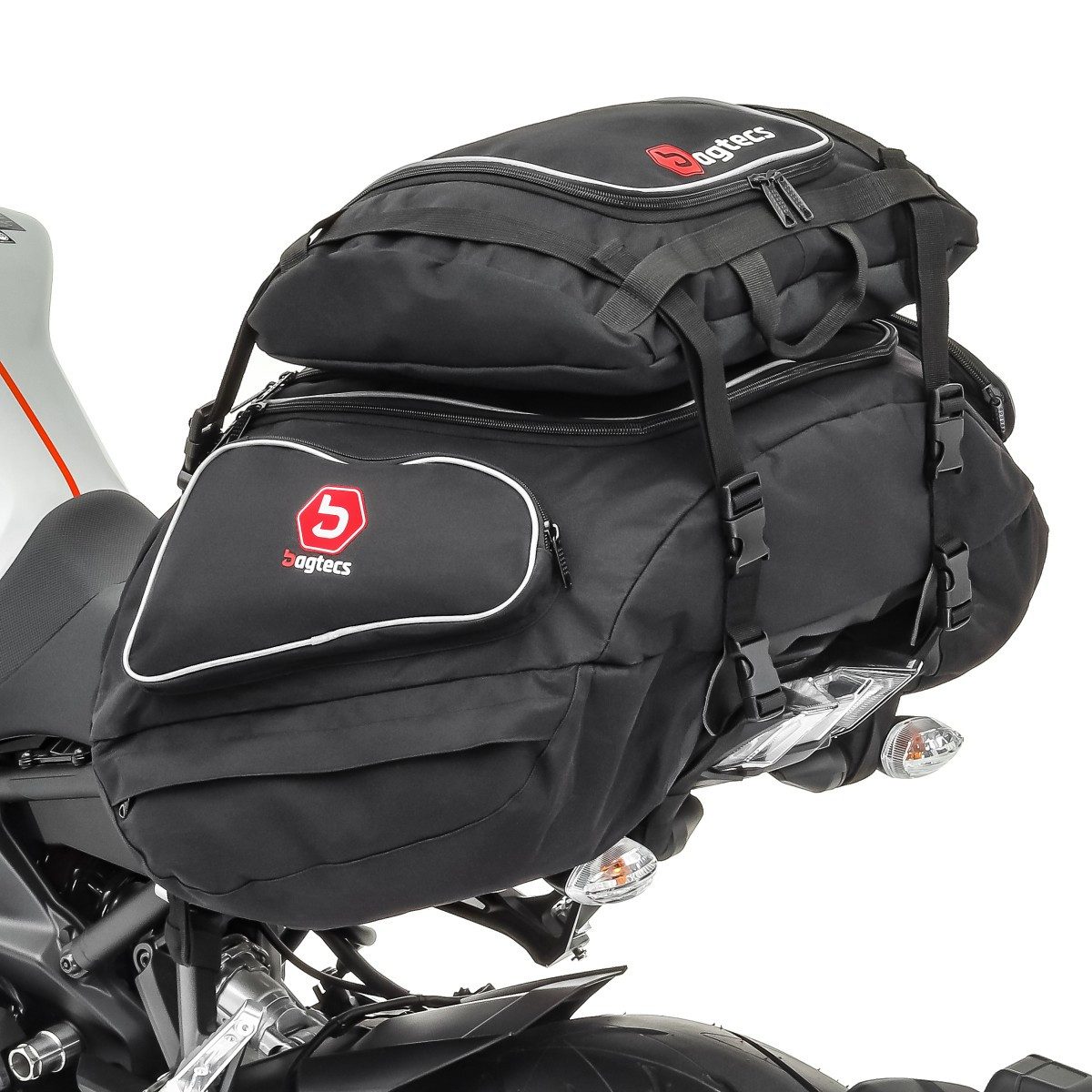 Bagtecs Reisetasche Hecktasche X50 + X52 für Kawasaki Z 900/ RS/ Cafe