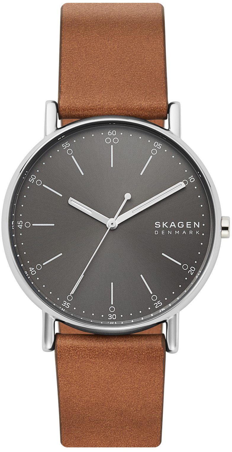 Skagen Quarzuhr Signatur, SKW6578, Armbanduhr, Herrenuhr, analog