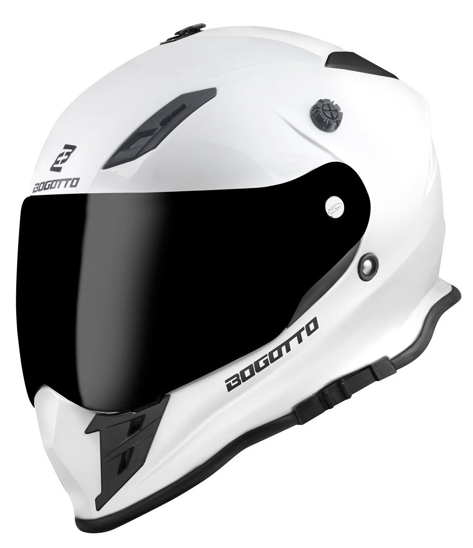 Bogotto Motocrosshelm V331 Enduro Helm, Notfallsystem-polsterung (eqrs),integriertes Sonnenvisier