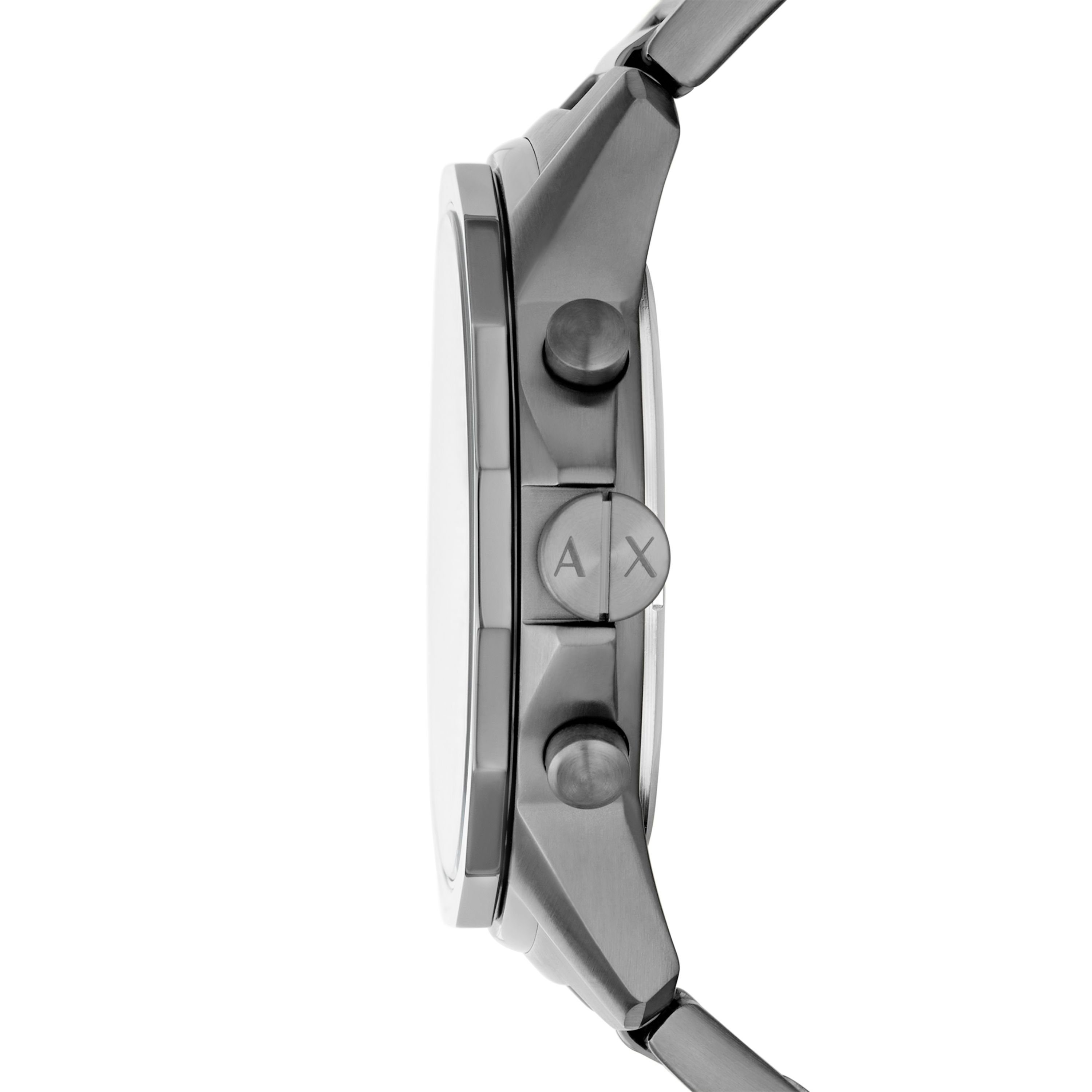 ARMANI EXCHANGE Quarzuhr The Grey Classic Chronograph Edelstahl