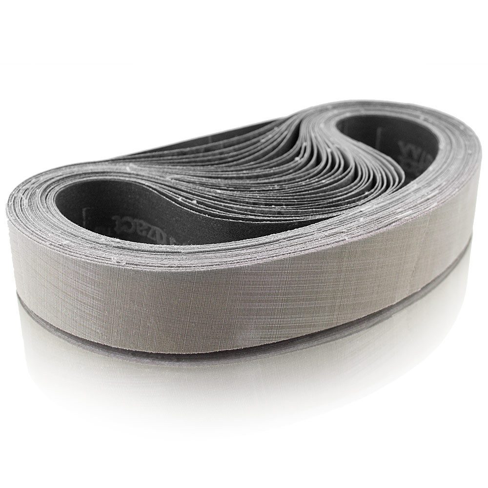 Bituxx Schleifband Schleifband 40x620mm / Körnung 800 (A30) für Bandschleifer (MS-14405), (MS-15150)