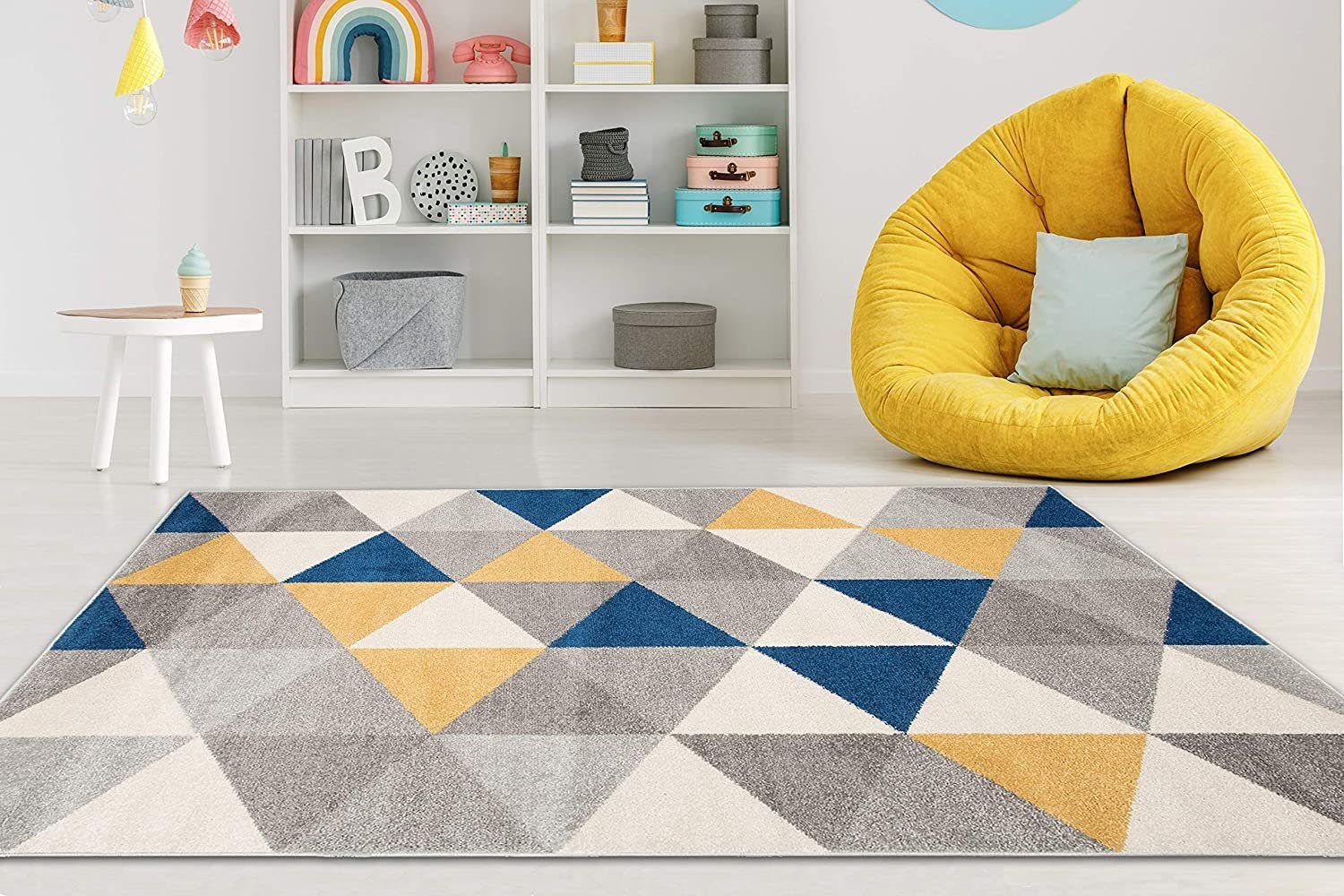 Mazovia Teppich LAZUR_Geometric, 120x170, Geometrisch, Modern, günstig online kaufen