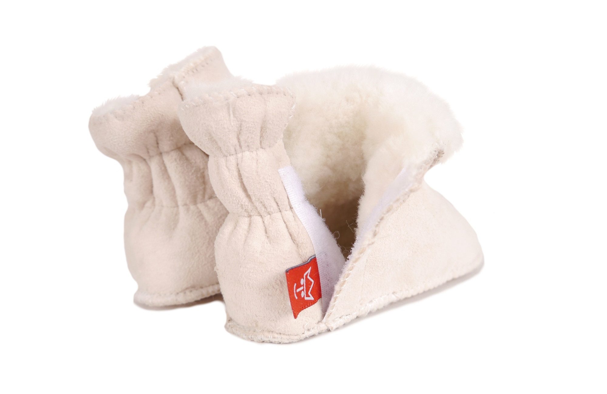 Kaiser Babyboot Klett Krabbelschuh 100% Lammfell