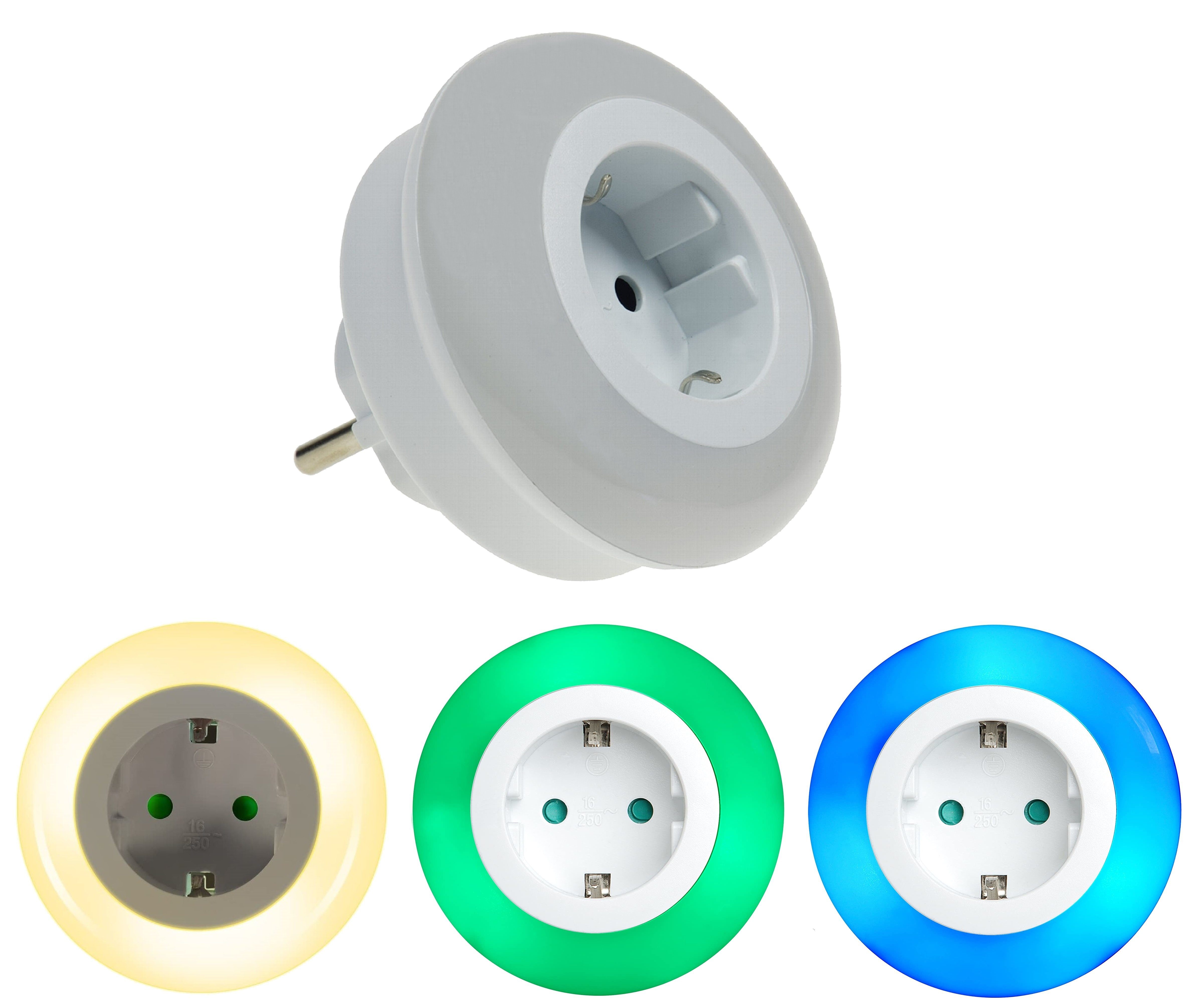 Sensor Orientierungs-Lampe Licht Heitech 10er-Pack Dämmerungs-Nachtlicht LED m 