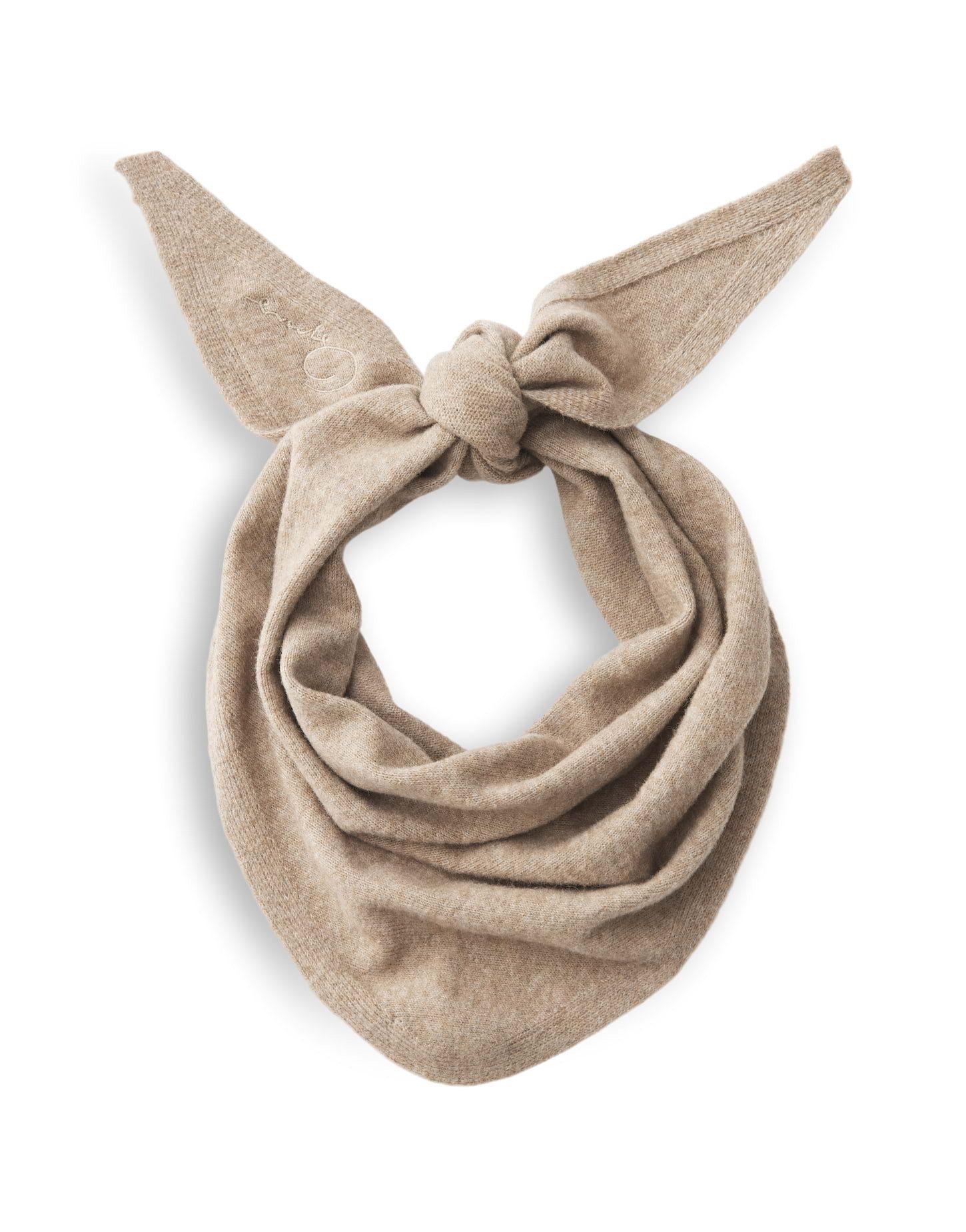 OPUS Schal Awilma scarf aus feinem Strick, Der dezente Mélange-Effekt wirkt weich und selbstverständlich