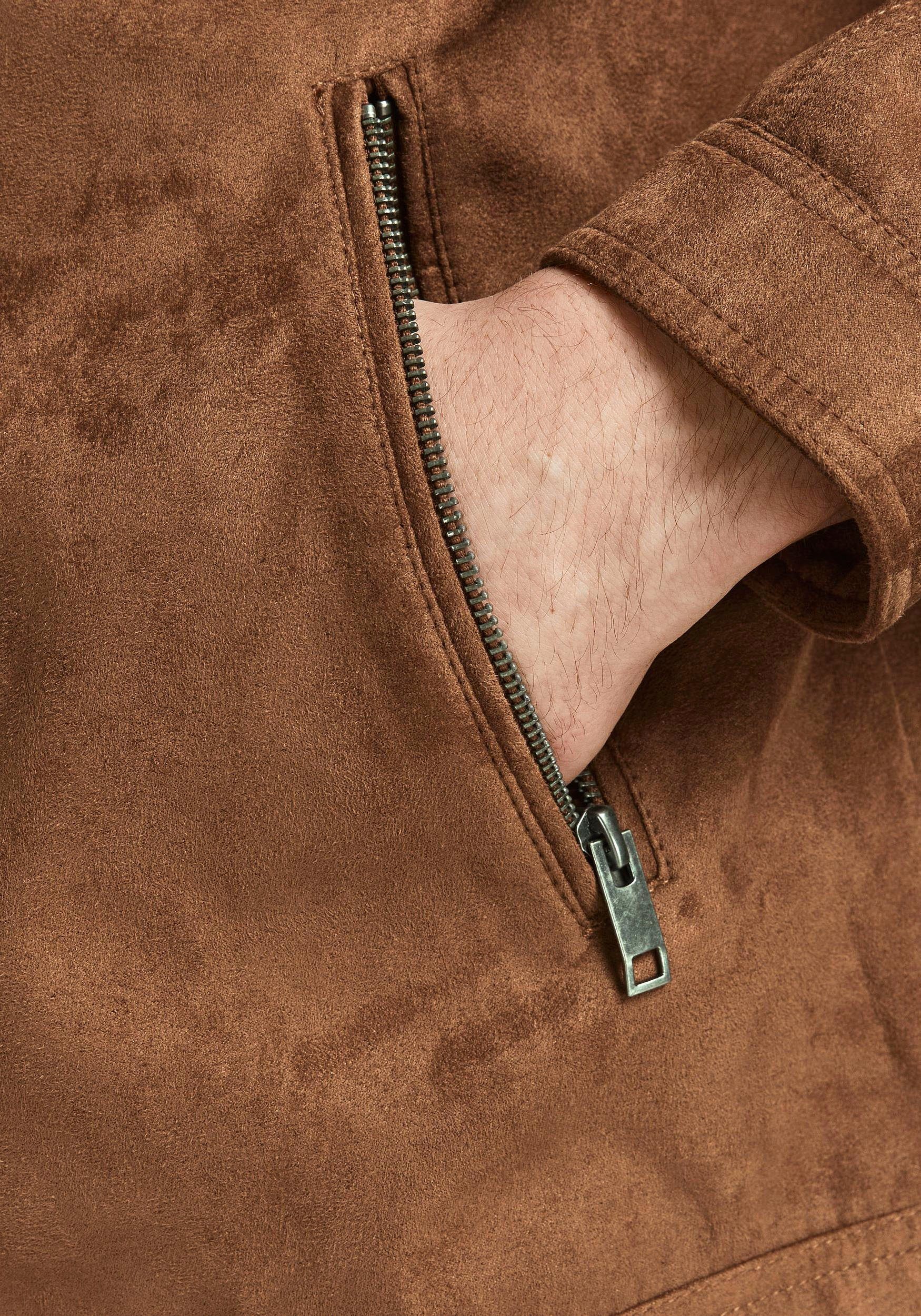 Jack & Jones PlusSize Bikerjacke ROCKY JACKET bis Größe 6XL