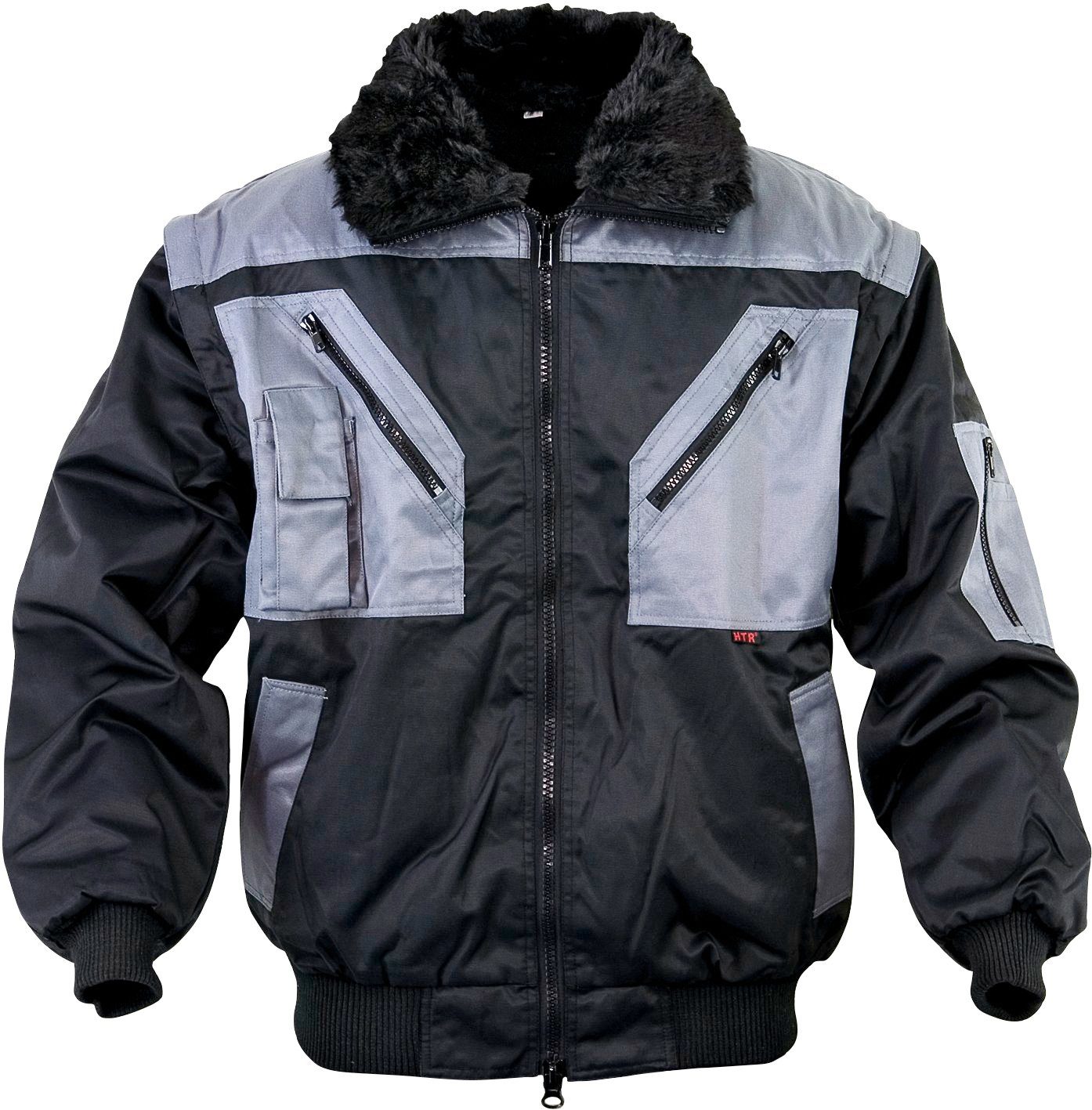 XXXL NEU TOP Arbeitsjacke Arbeitskleidung Winter Jacke Pilotenjacke Weiß Gr M 
