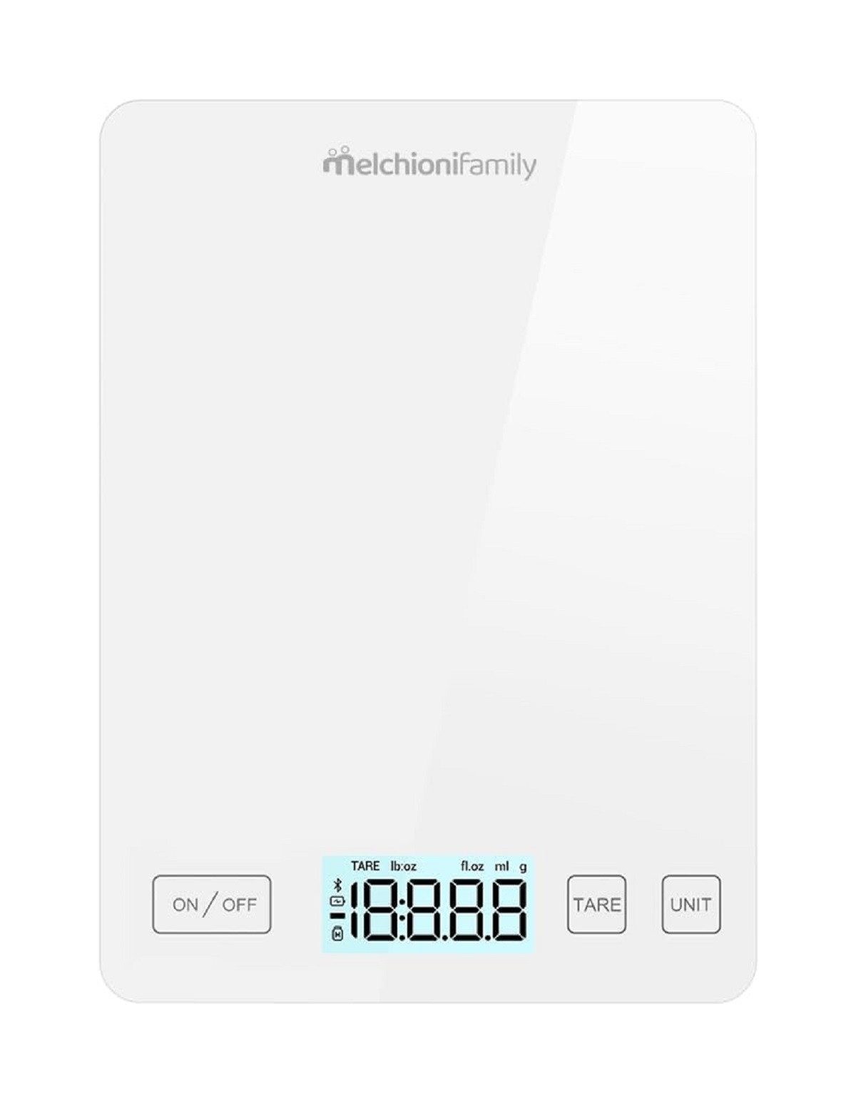 Melchioni Küchenwaage Smarty Präzise Küchenwaage mit Foodiet App, bis zu 5 kg