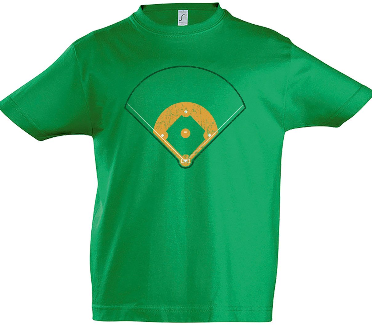 Print-Shirt Baseball Field Kinder T-Shirt Player Sport Passion Love Addiction