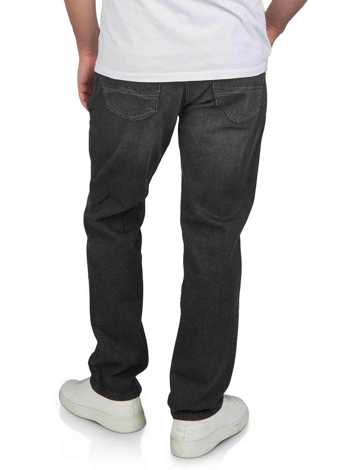 MUSTANG Straight-Jeans Herren Jeanshose Washington Straight Fit Denim Hose mit Stretch