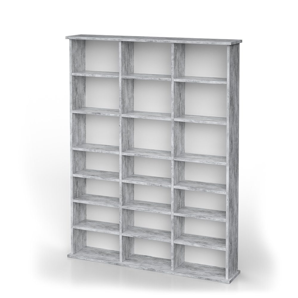 Vicco CD-Regal Jukebox, Beton, 105 x günstig online kaufen