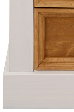 Home affaire Vitrine Selma Höhe 180 cm, mit schöner Holzmaserung