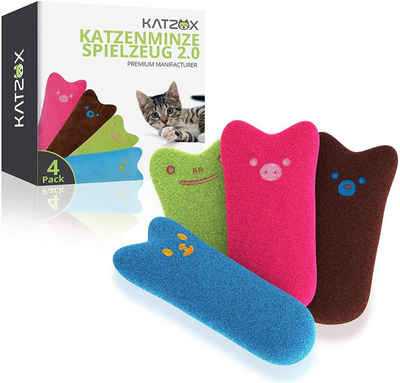 KATZOX© Tier-Beschäftigungsspielzeug »KATZOX Premium Katzenminze Kissen«, Catnip ohne Chemie
