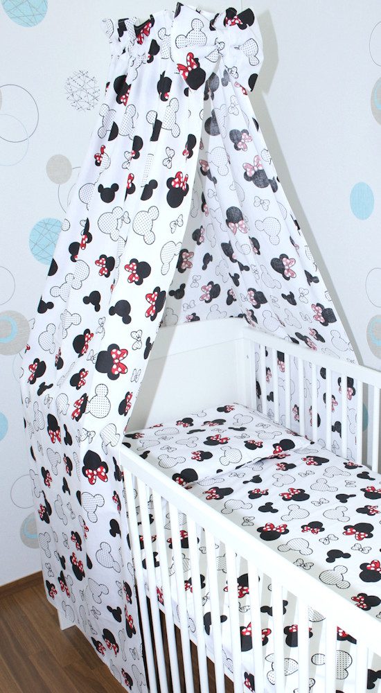 Betthimmel Betthimmel Vollstoff Himmel für Baby Bett Vollstoffhimmel - Minnie