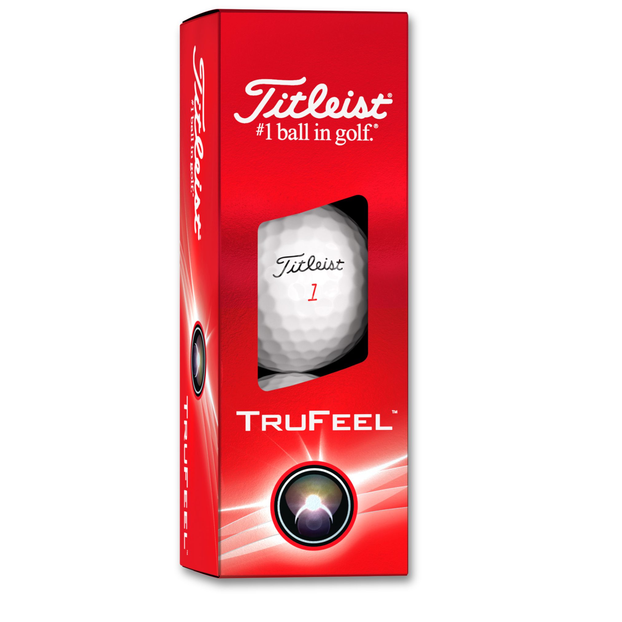 Titleist Golfball Trufeel 40., 50., 60. oder 70. Geburtstag "Happy Birthday" (1-St)