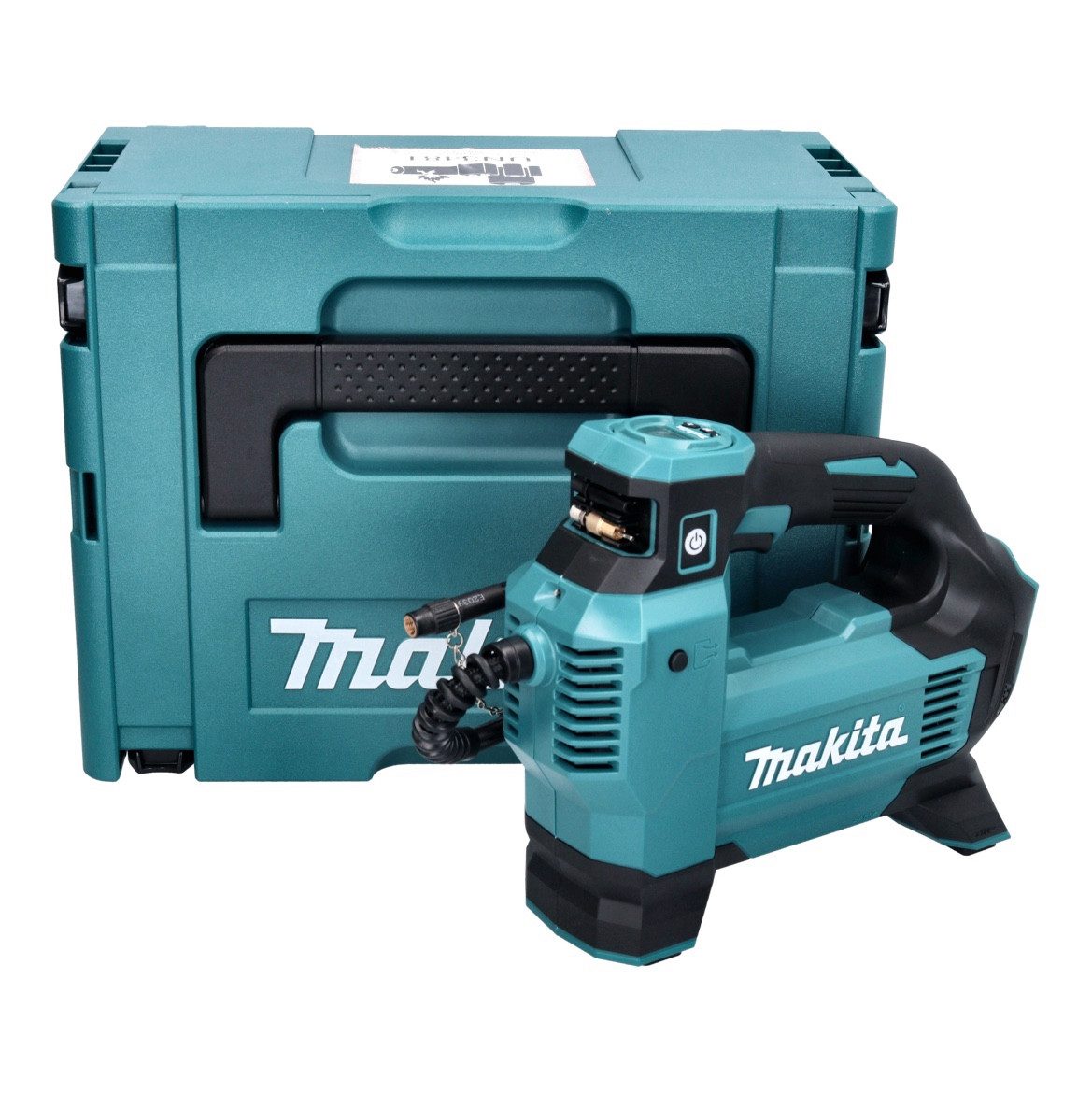 Makita Akku-Handkompressor DMP 181 ZJ Akku Kompressor 18 V 11,1 bar + Makpac