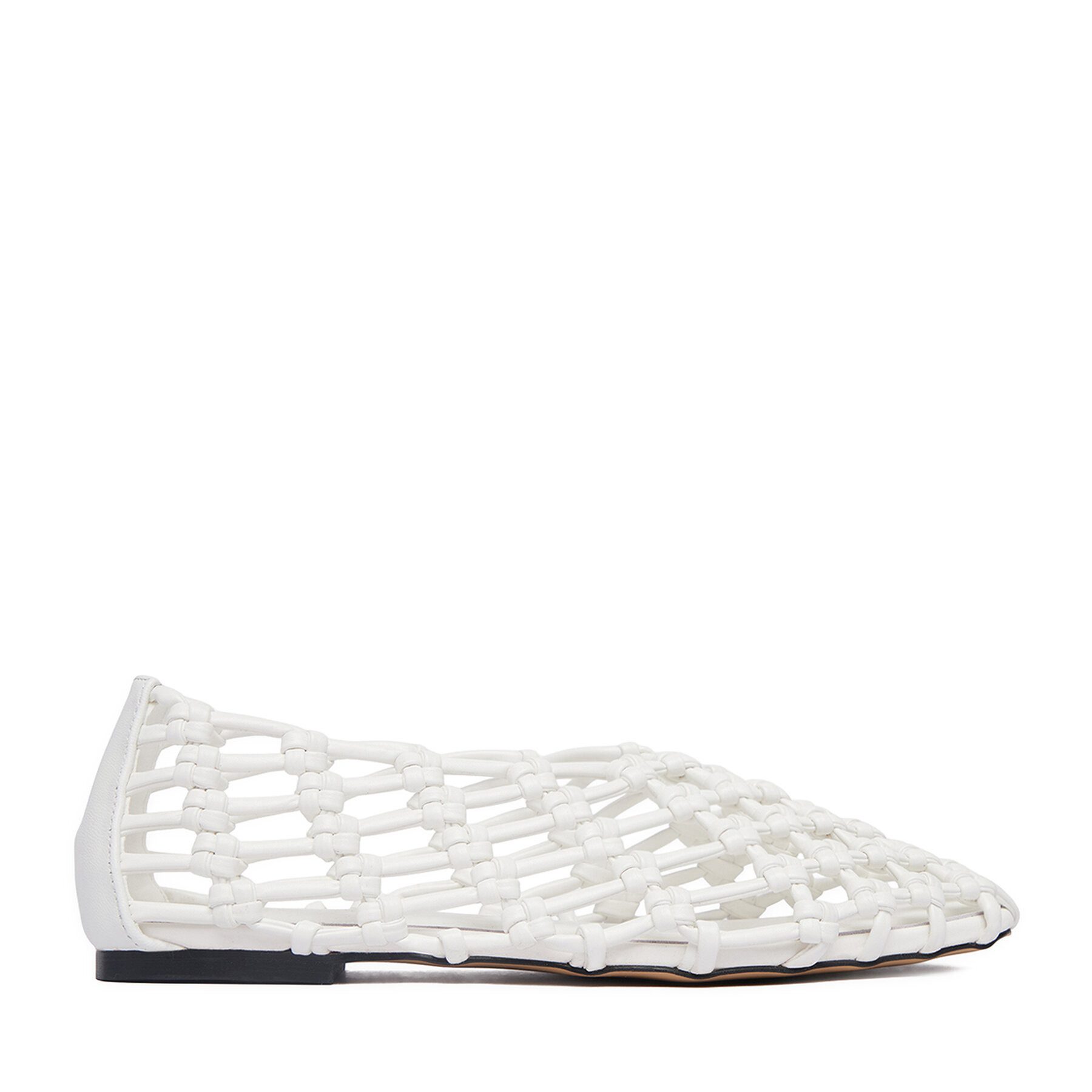 Badura Badura Damen Ballerinen Weiß Ballerina