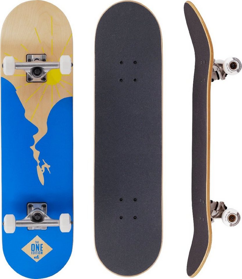 Thumbnail - Rollercoaster Skateboard ROLLERCOASTER FEATHERS + ICECREAM + PALMS + SURFER THE ONE EDITION Skateboard