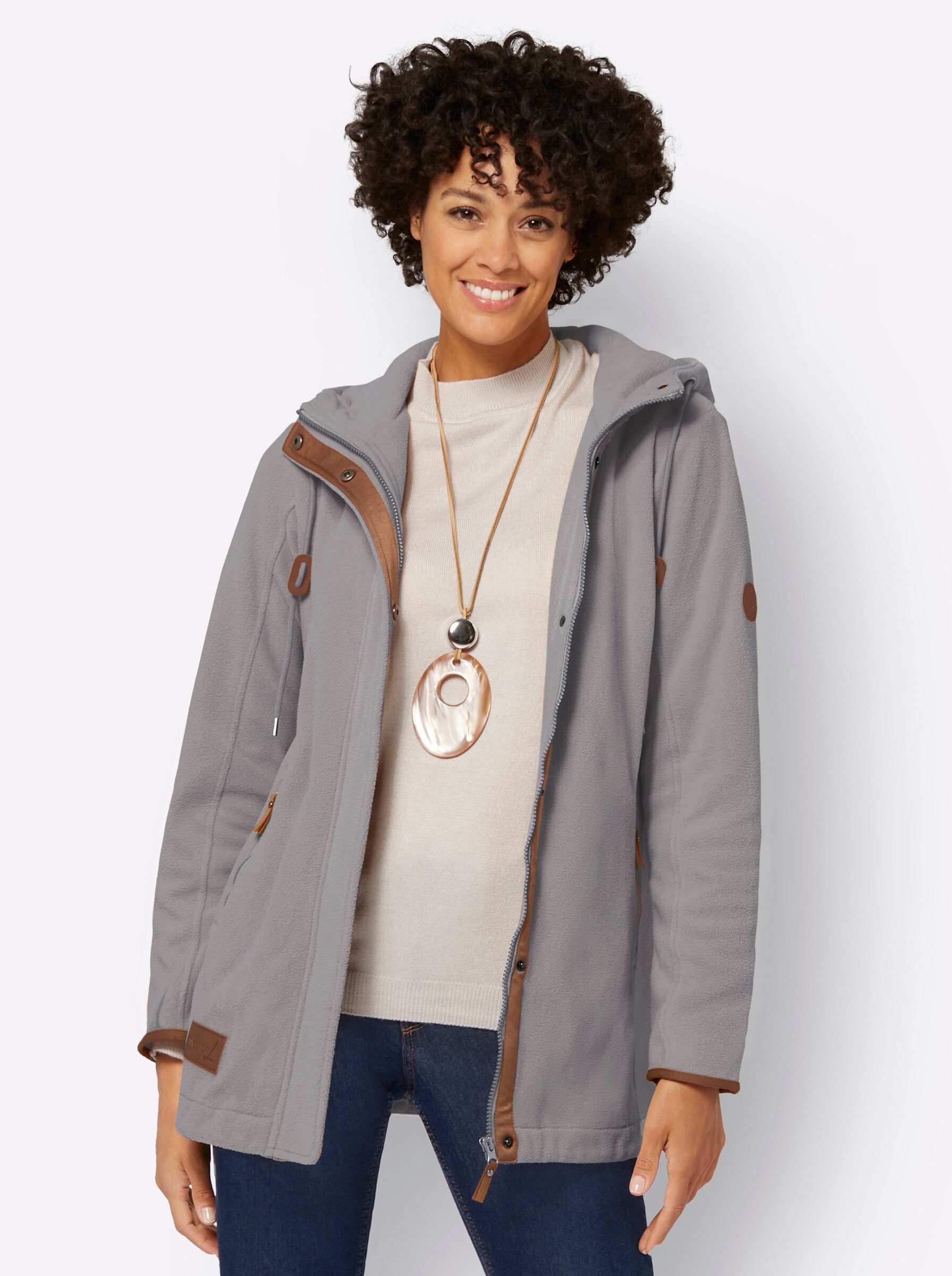 Casual Looks Fleecejacke günstig online kaufen