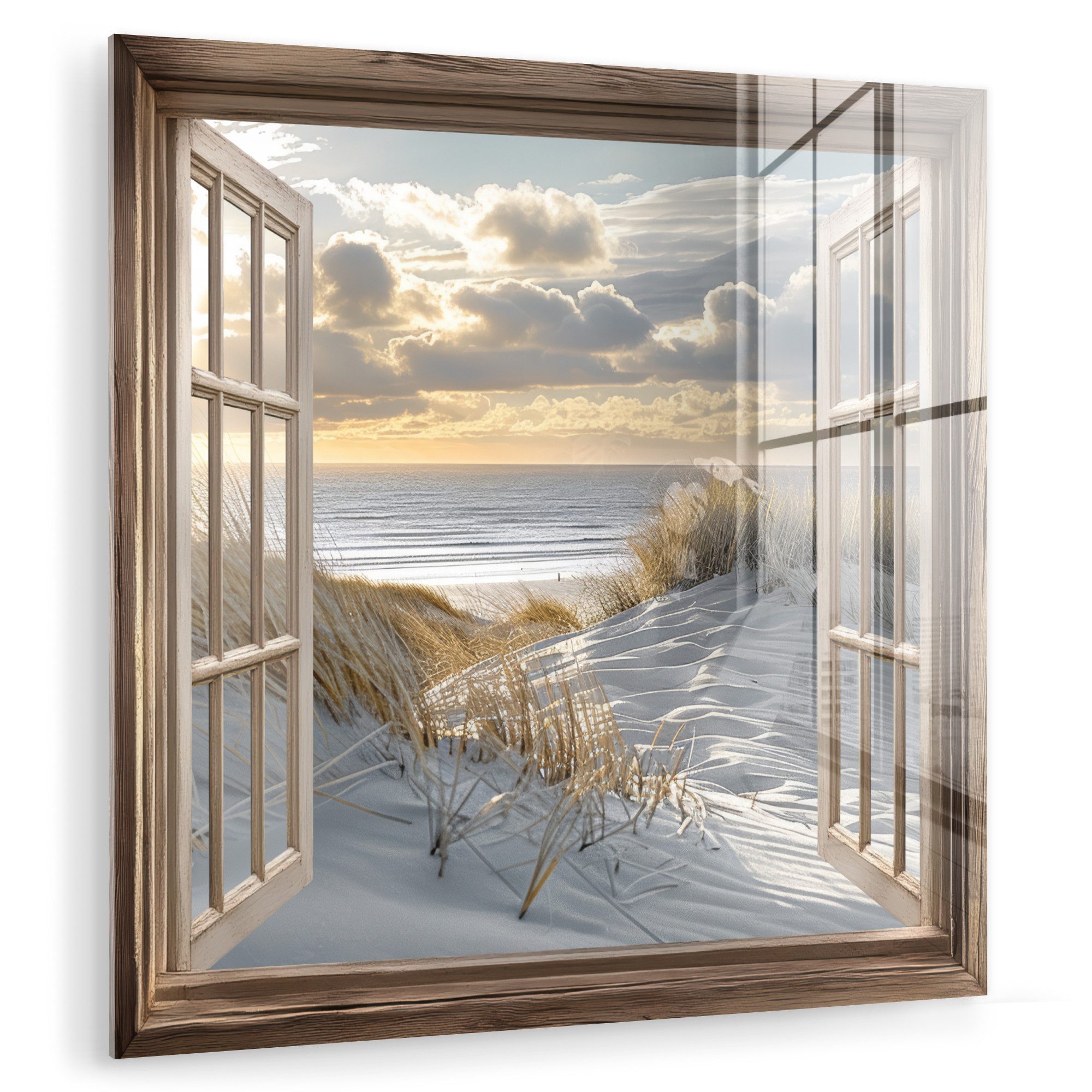 MuchoWow Acrylglasbild Aussicht - Strand - günstig online kaufen