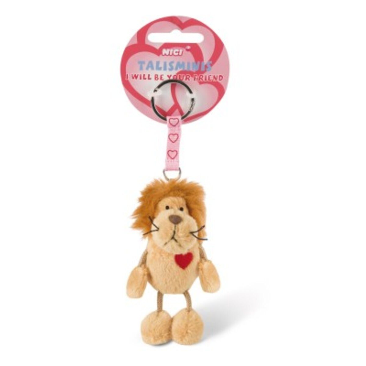 Nici Schlüsselanhänger NICI Schlüsselanhänger Talisminis Löwe beige 7cm