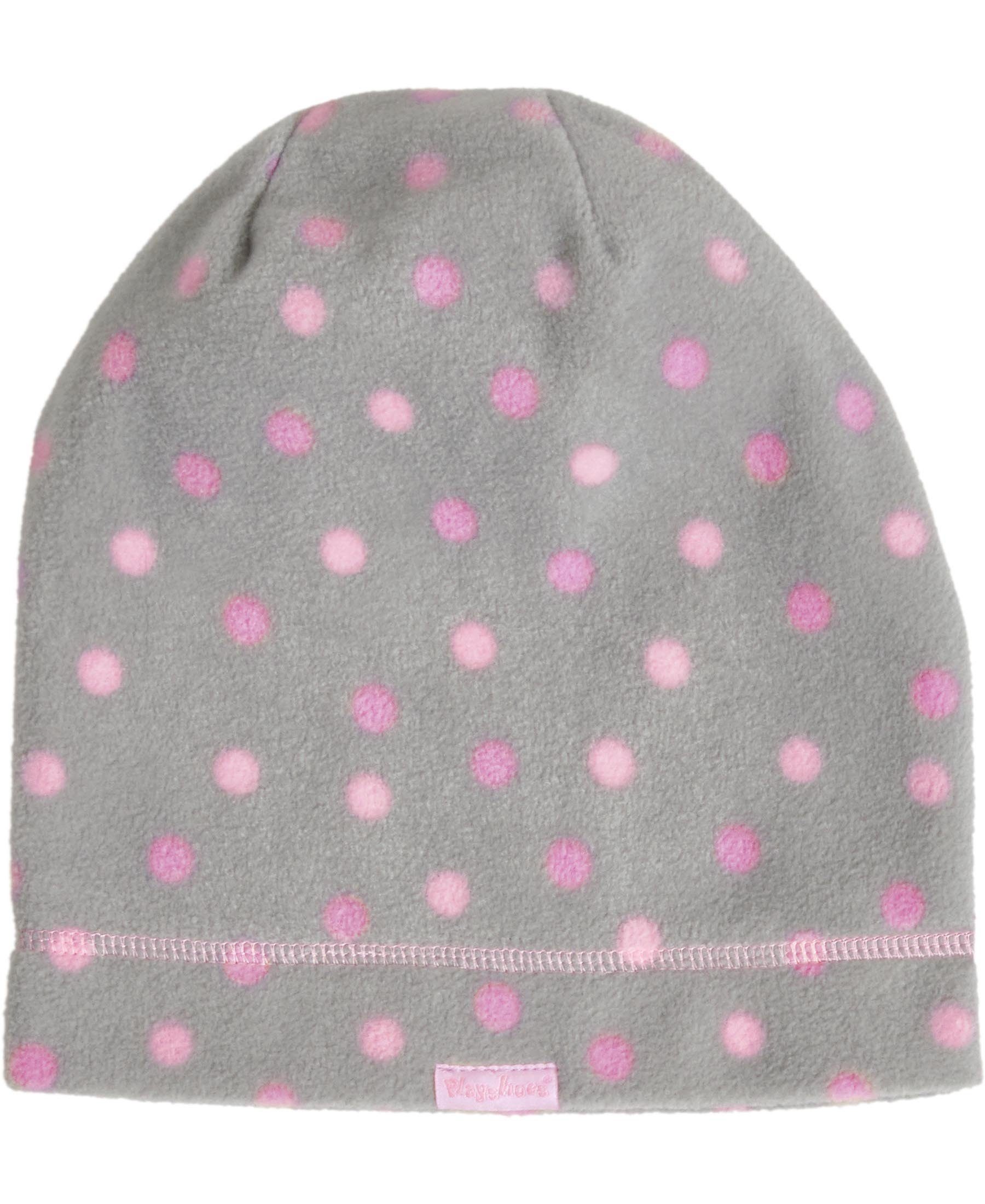 Playshoes Schlupfmütze Fleece-Beanie Punkte
