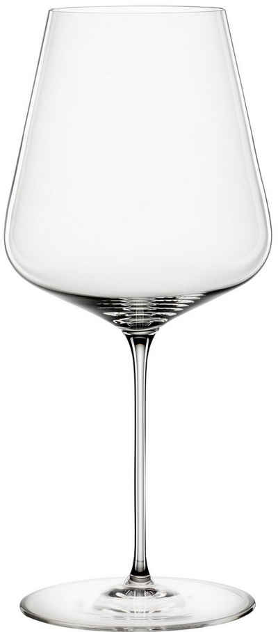 SPIEGELAU Rotweinglas »Definition«, Kristallglas, (Bordeaux), 6-teilig, 750 ml