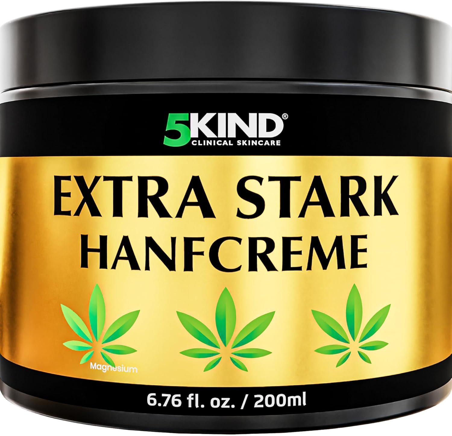 5kind clinical skincare Körpercreme Hochkonzentriertes Hanföl Pflege für Muskeln & Gelenke Dermatologisch getestet, natürliche Pflege für neue Beweglichkeit und spürbares Wohlbefinden