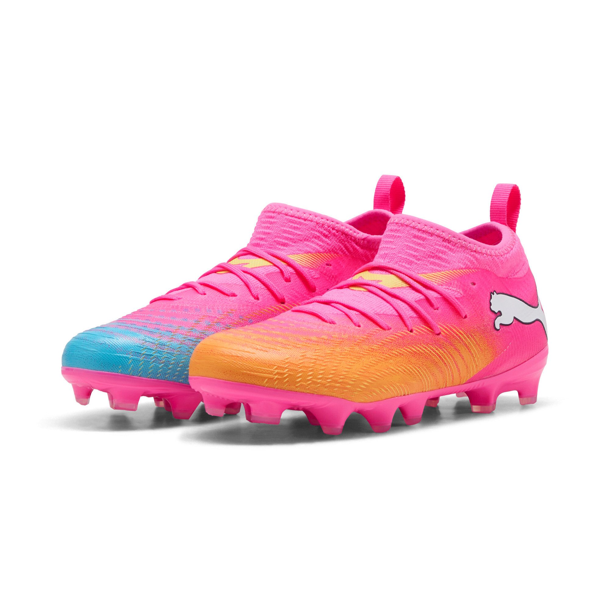 PUMA FUTURE 9 MATCH FG/AG JR Fußballschuh mit Nockensohle für Rasen- und Kunstrasenplätze
