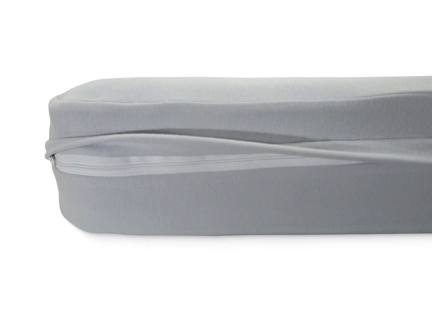 DUKAL Kissenbezug passend für Blackroll Recovery Pillow und weitere, 100% Baumwolle, (1 Stück), aus hochwertigem Doppel-Jersey, mit Reißverschluss, Made in Germany