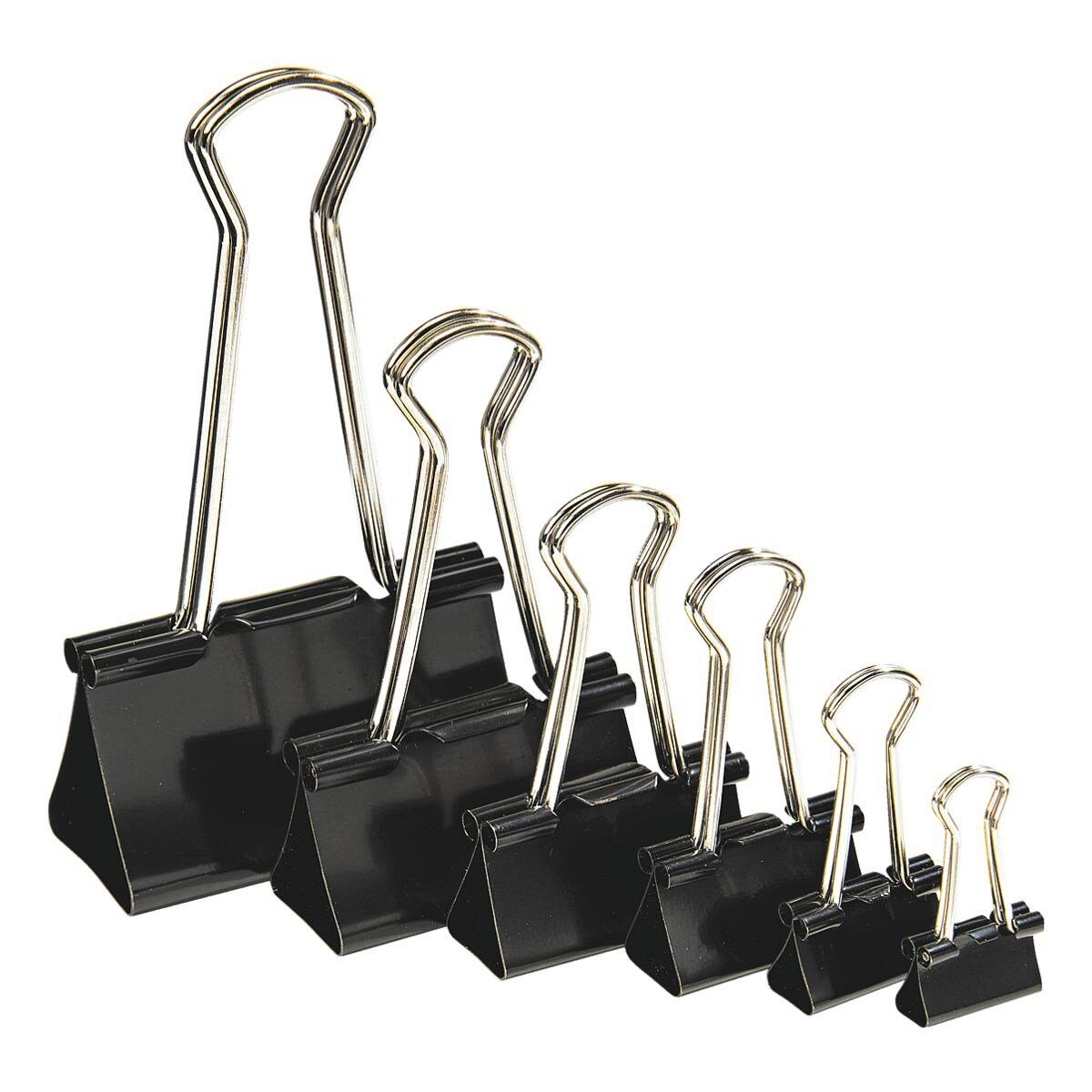 Otto Office Büroklammer, Klemmbreite 25 mm / Klemmstärke 9 mm, 12 Stück