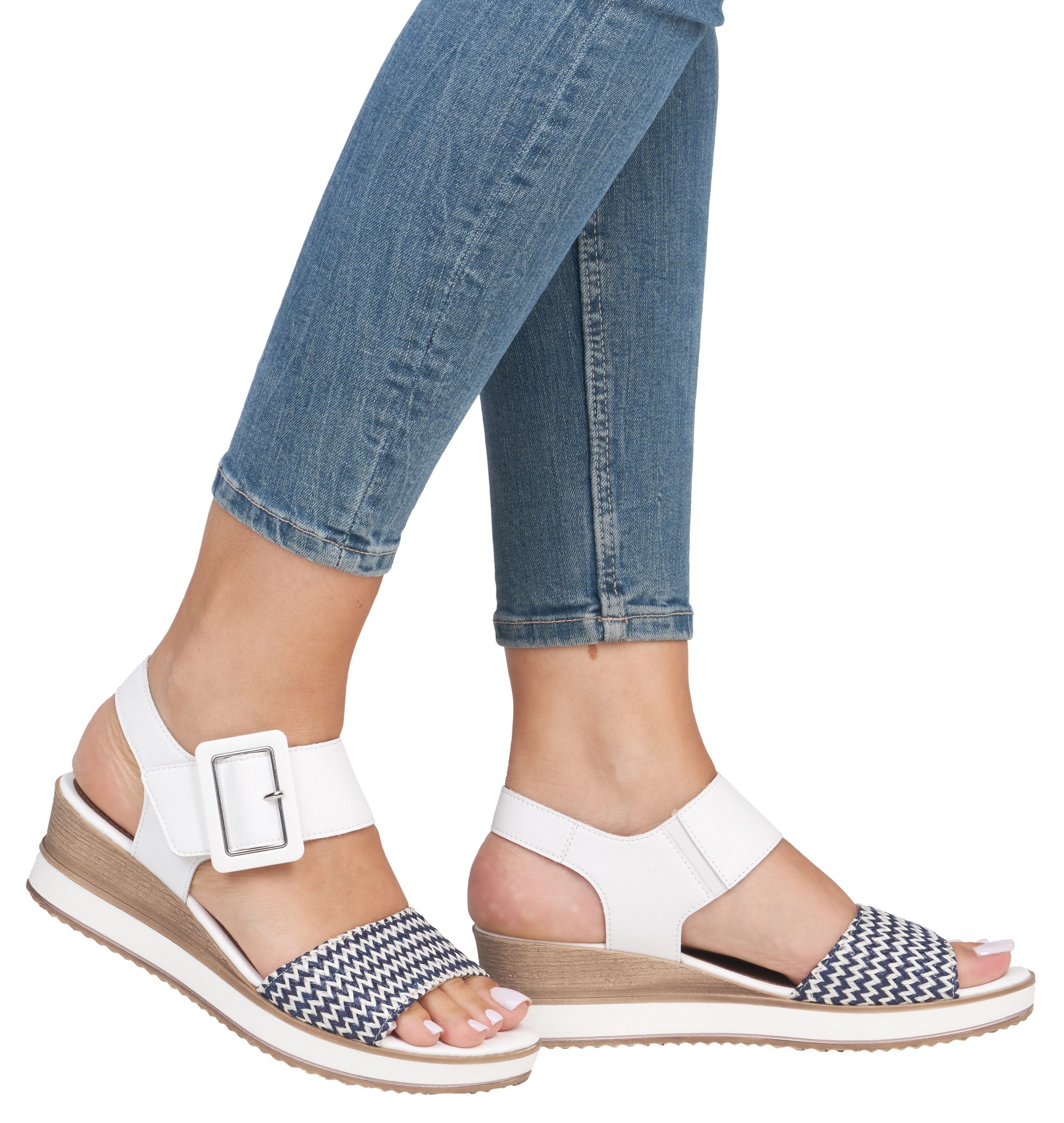 Remonte ELLE-Collection Sandalette, Sommerschuh, Sandale, Bequemschuh günstig online kaufen