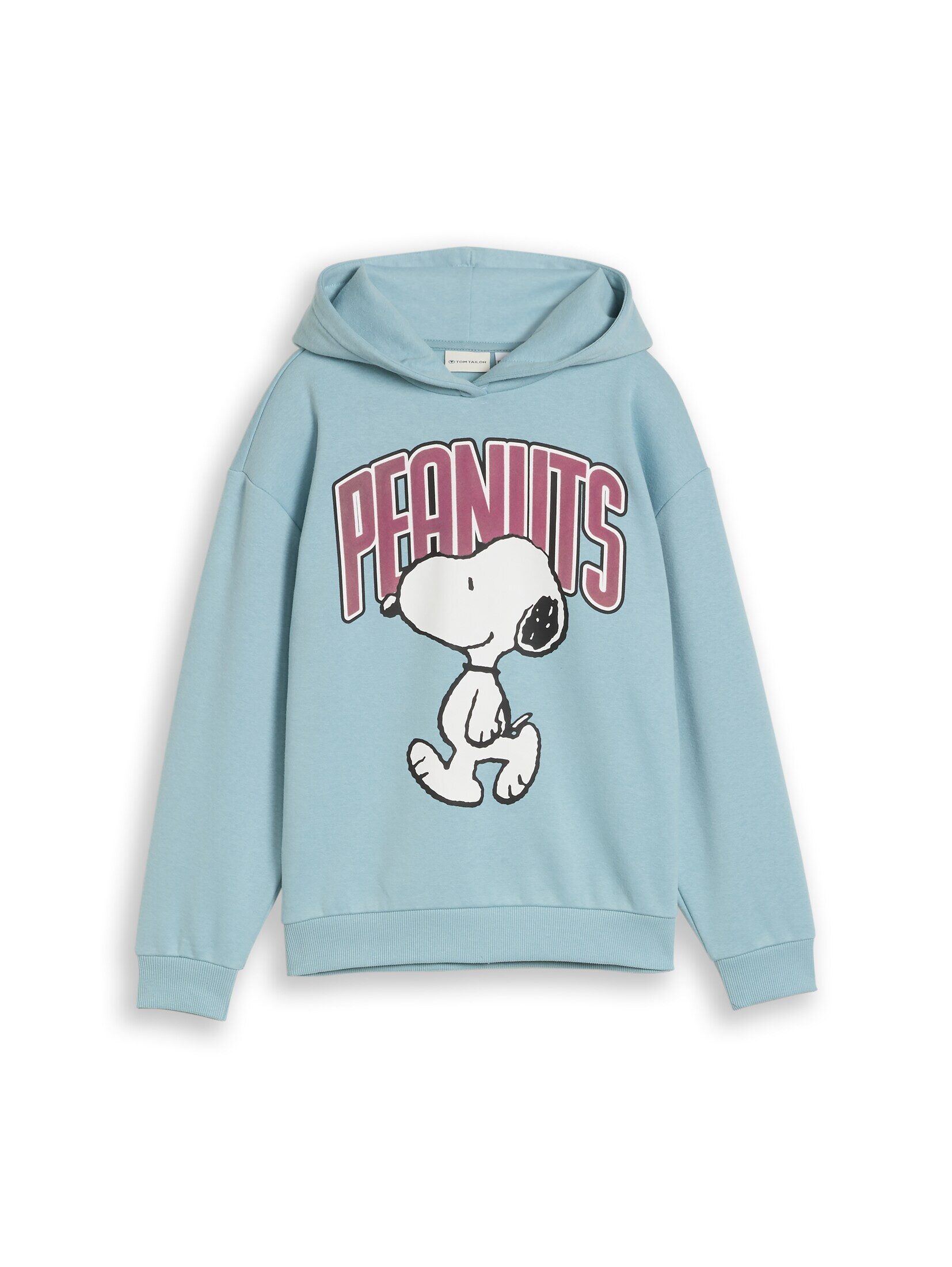 TOM TAILOR Sweatshirt Strick & Sweatshirts Oversize Hoodie Sweatshirt mit Snoopy-Print