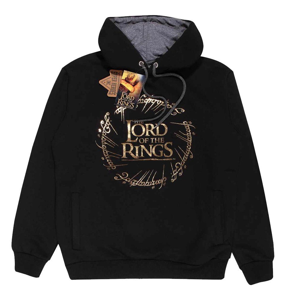 Heroes Inc Kapuzenpullover Gold Foil Logo - Der Herr der Ringe