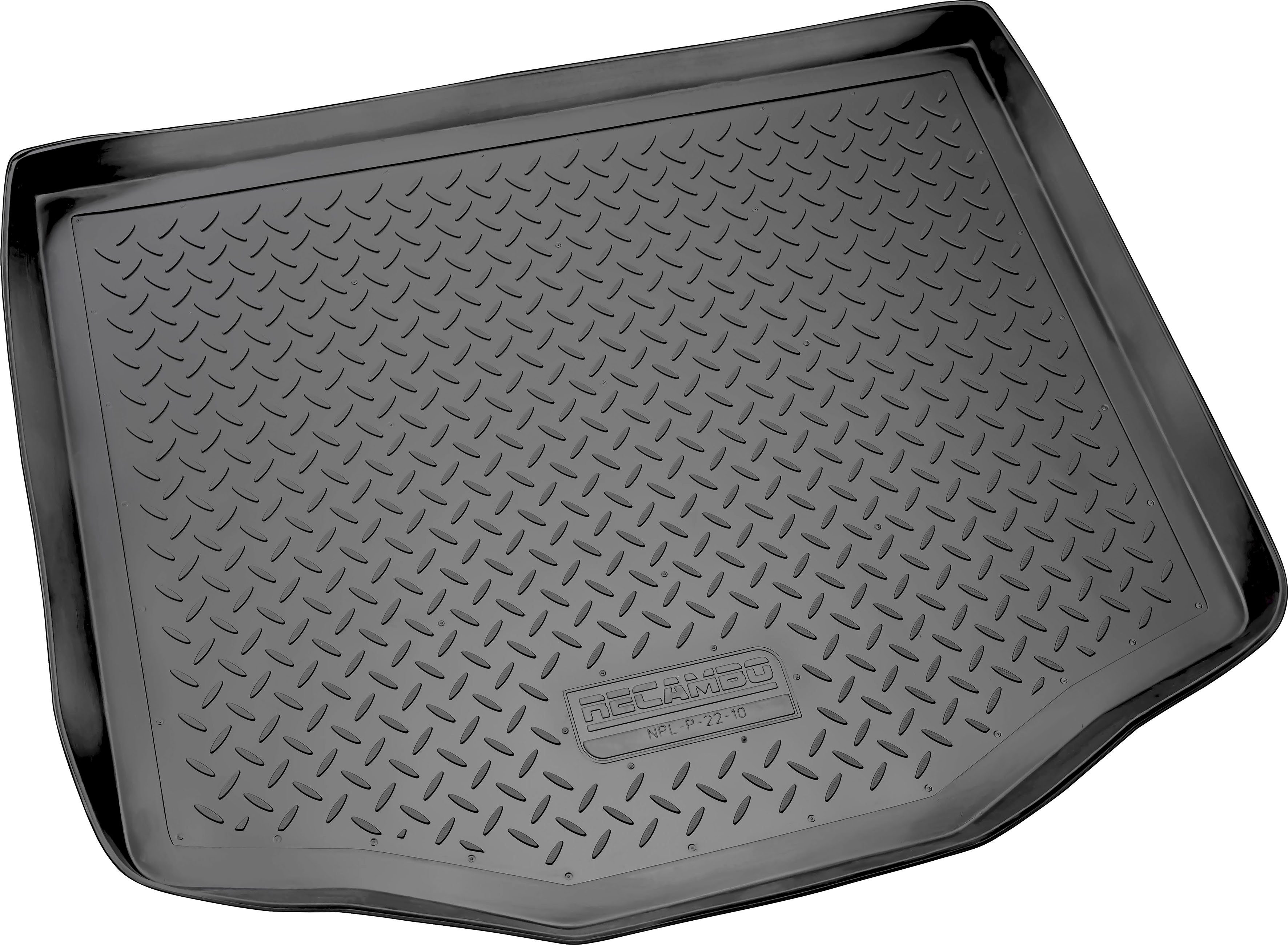 RECAMBO Kofferraumwanne CustomComforts (1 St), für Ford C-Max, I DM2 2003 -  2010, perfekte Passform, Hohe Gummiqualität (TPE Material) – längere  Lebensdauer der Automatten