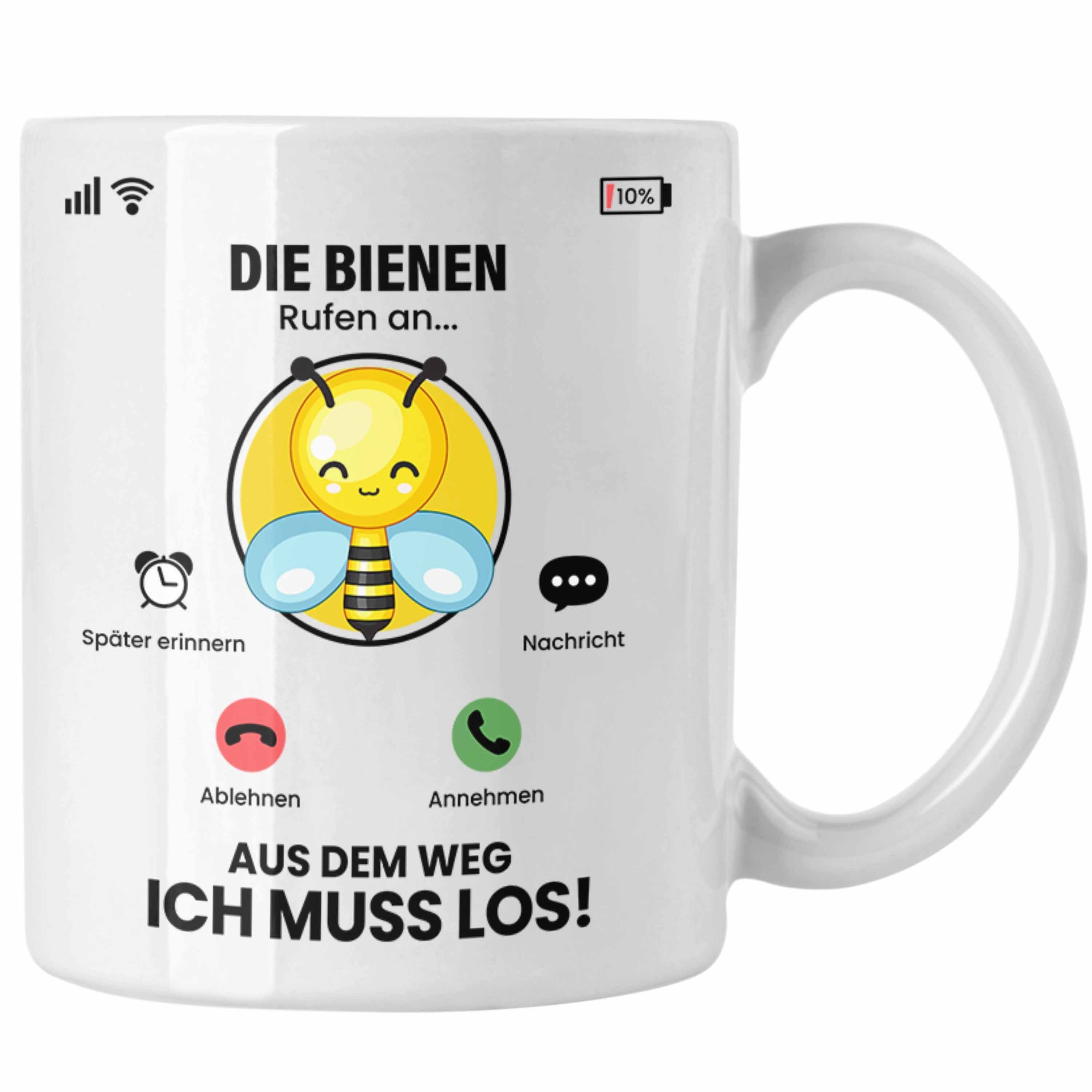 Tasse Die Tasse Geschen Rufen Geschenk für Weiss Bienen Bienen Züchter Besitzer An Trendation
