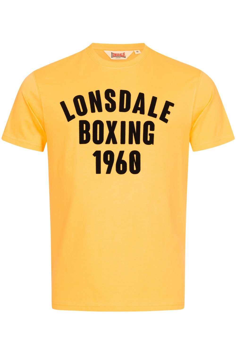 Lonsdale T-Shirt Lonsdale Herren T-Shirt Pitsligo Adult yellow/black
