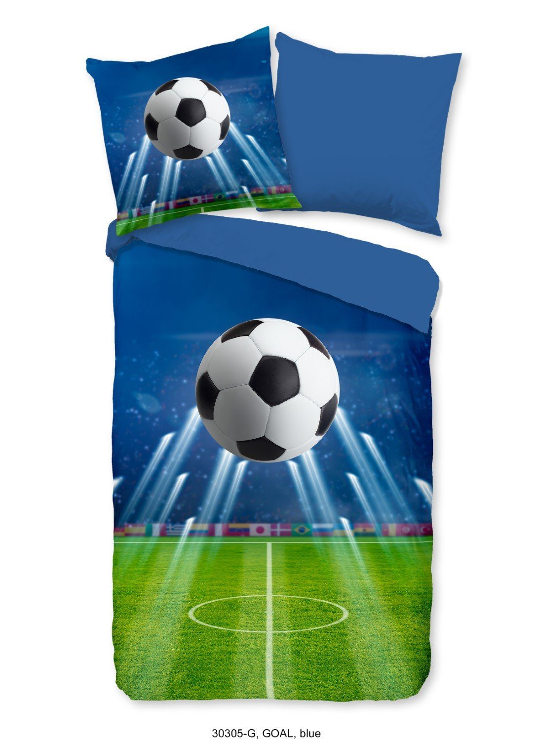 good morning Bettwäsche fußball bettwäsche 135x200 günstig online kaufen