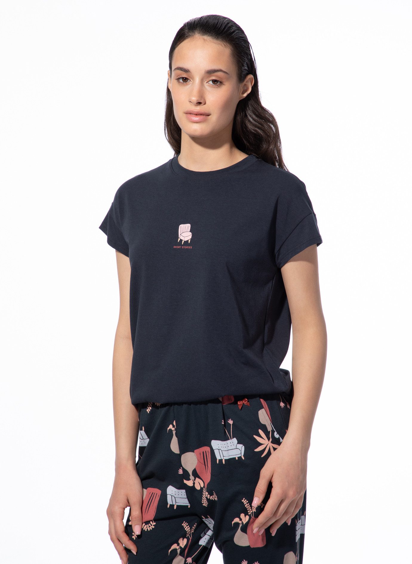 Short Stories T-Shirt SHORT STORIES 621759 Shirt vulcan blue