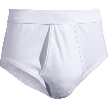 Erwin Müller Slip Herren-Slip 4er-Pack (4-St) Feinripp Uni