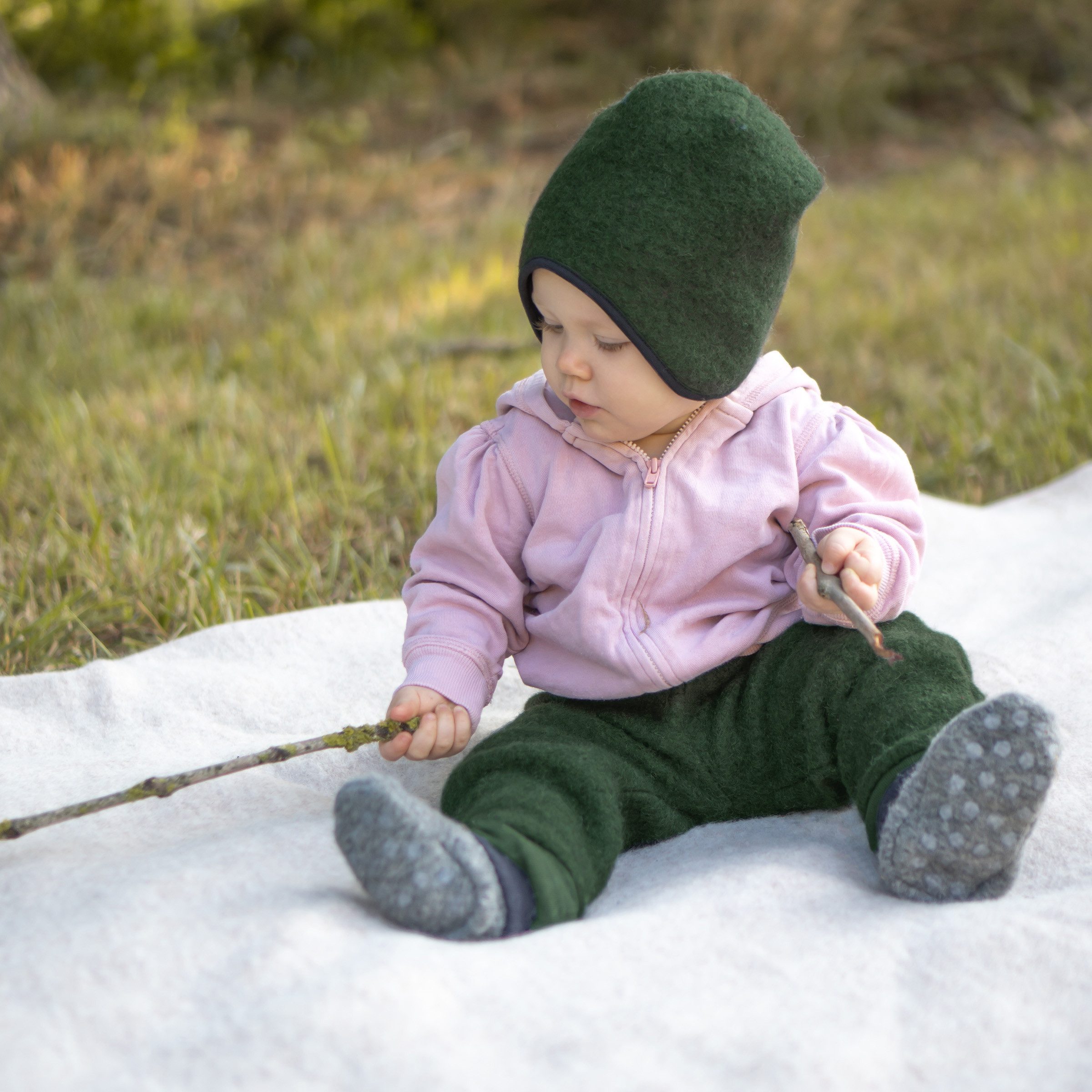 Ehrenkind Outdoorhose Walkhose aus Bio-Wolle & Bio-Baumwolle