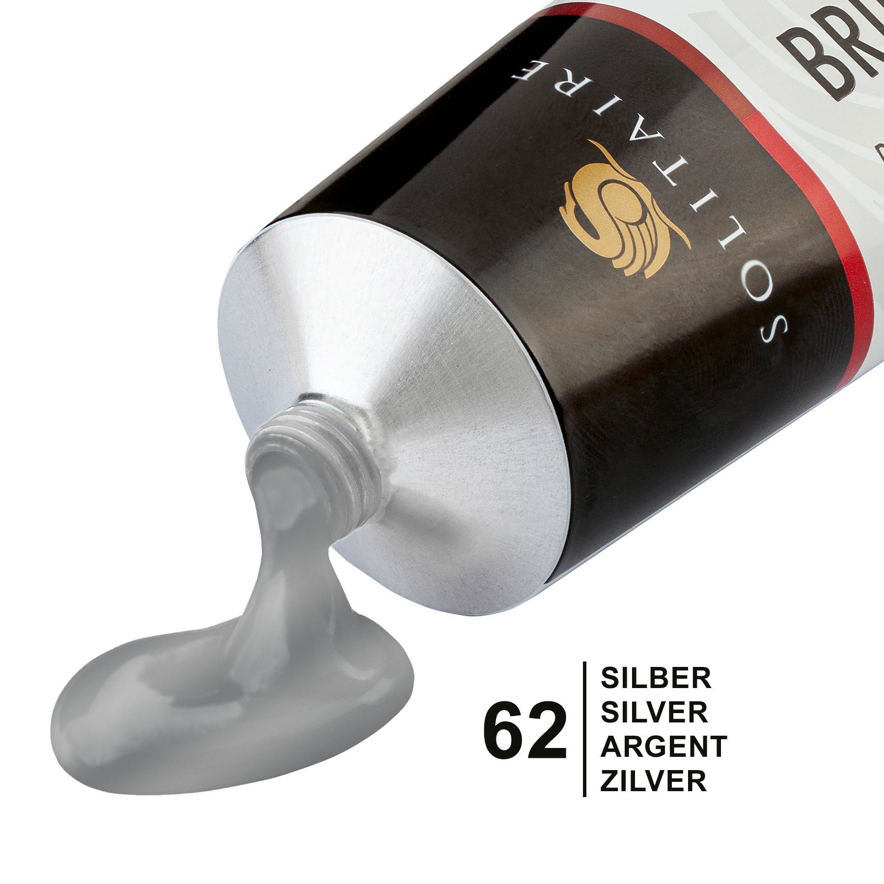 Solitaire Brilliant Schuhcreme - Pflegecreme für alle Glattleder Schuhcreme