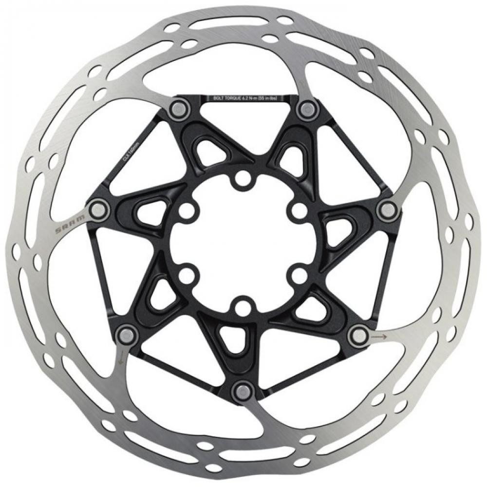 SRAM Bremsscheibe SRAM Centerline X Rounded 6-Loch 160 mm - Leichte Bremsscheibe für prä